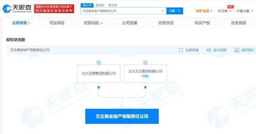 北大方正集團成立商業(yè)地產(chǎn)公司 注冊資本1億